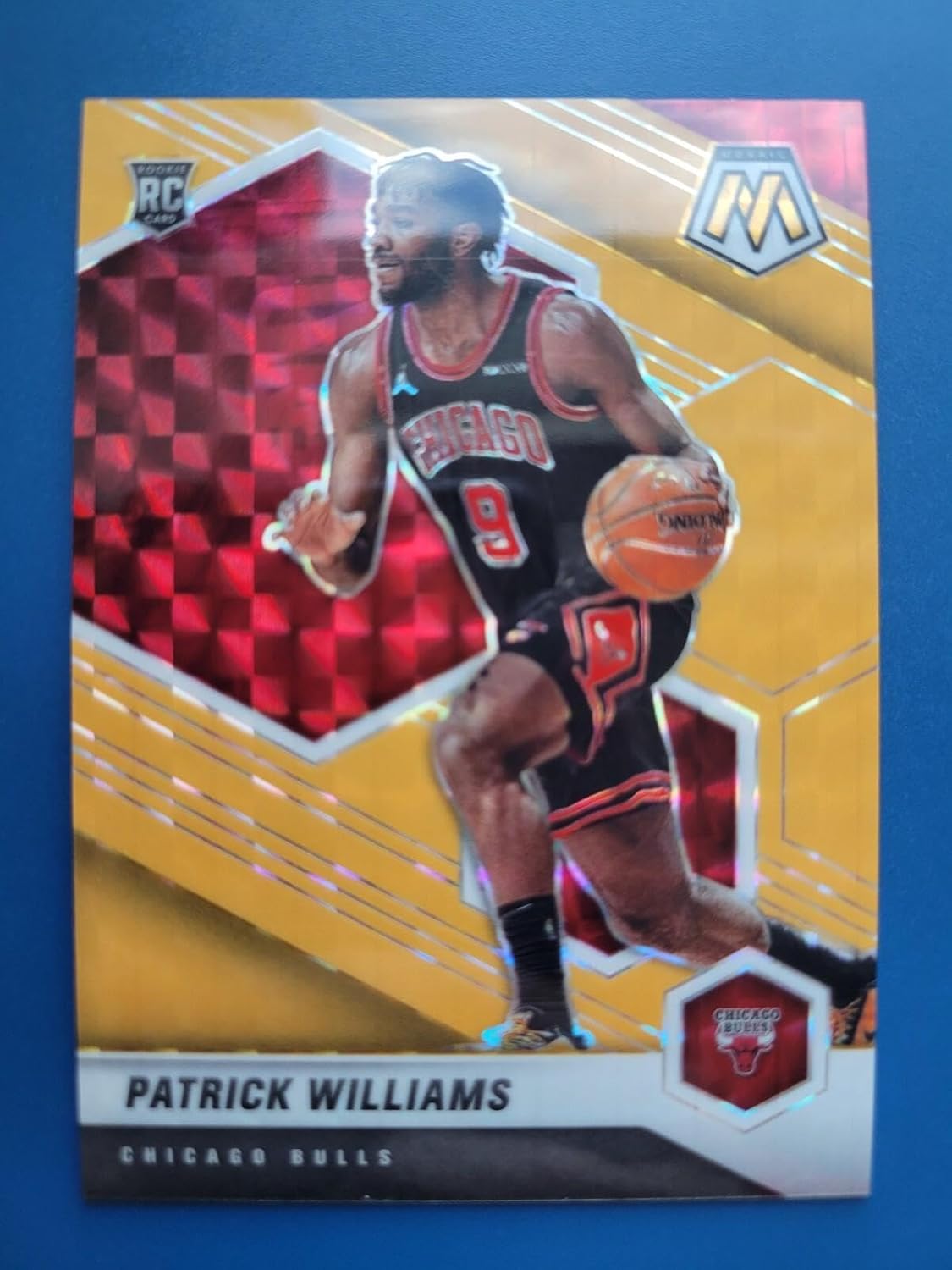 Patrick Williams 2020-21 MOSAIC ROOKIE ORANGE FLUORESCENT #D /25 CHICAGO BULLS! - Basketball Cards