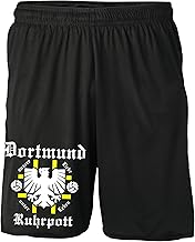UGLYSHIRT Dortmund Ruhrpott Shorts | Shorts Sweat Shorts Fan Item Sport