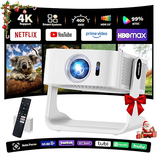 Mini proyector 1080P, proyector 4K HD