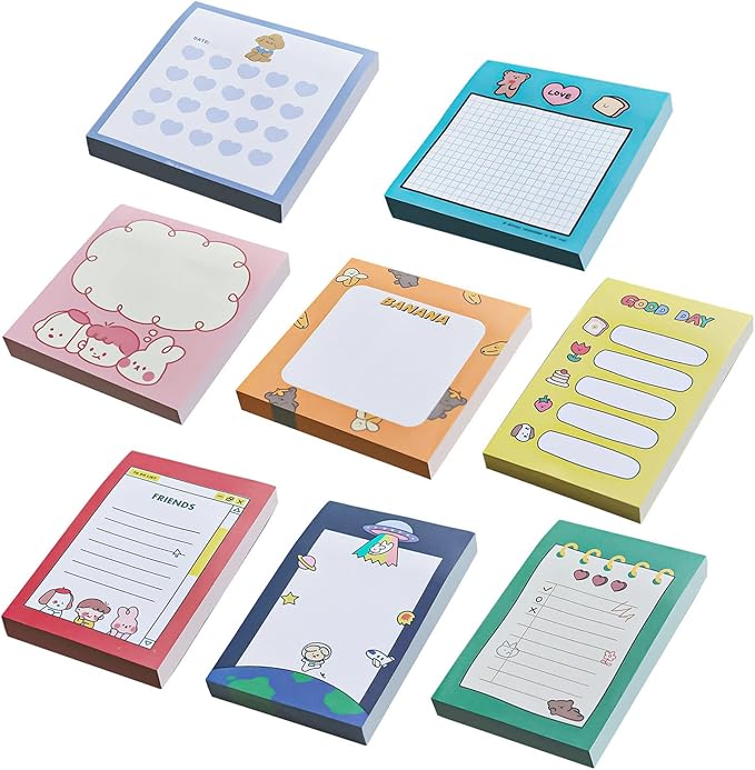 MWOOT Fußball Haftnotizen Set - 9 Designs Je 30 Blatt Für Fußballfans