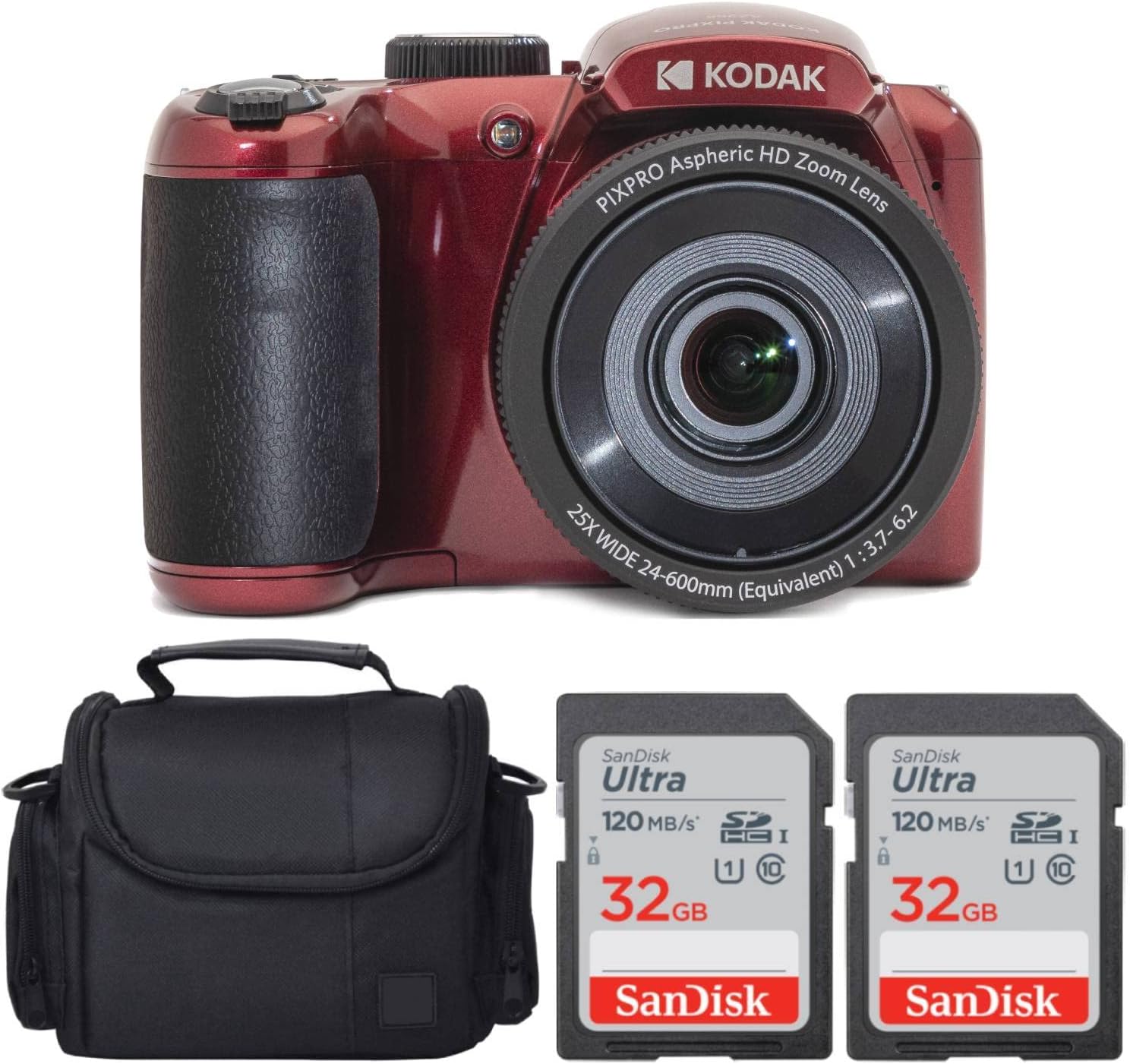 Kodak PIXPRO AZ255 25X Optical Zoom 16MP Digital Camera...