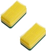 Vista 11 de HIC Kitchen Cepillo de hongos y limpiador de verduras, cerdas de doble textura