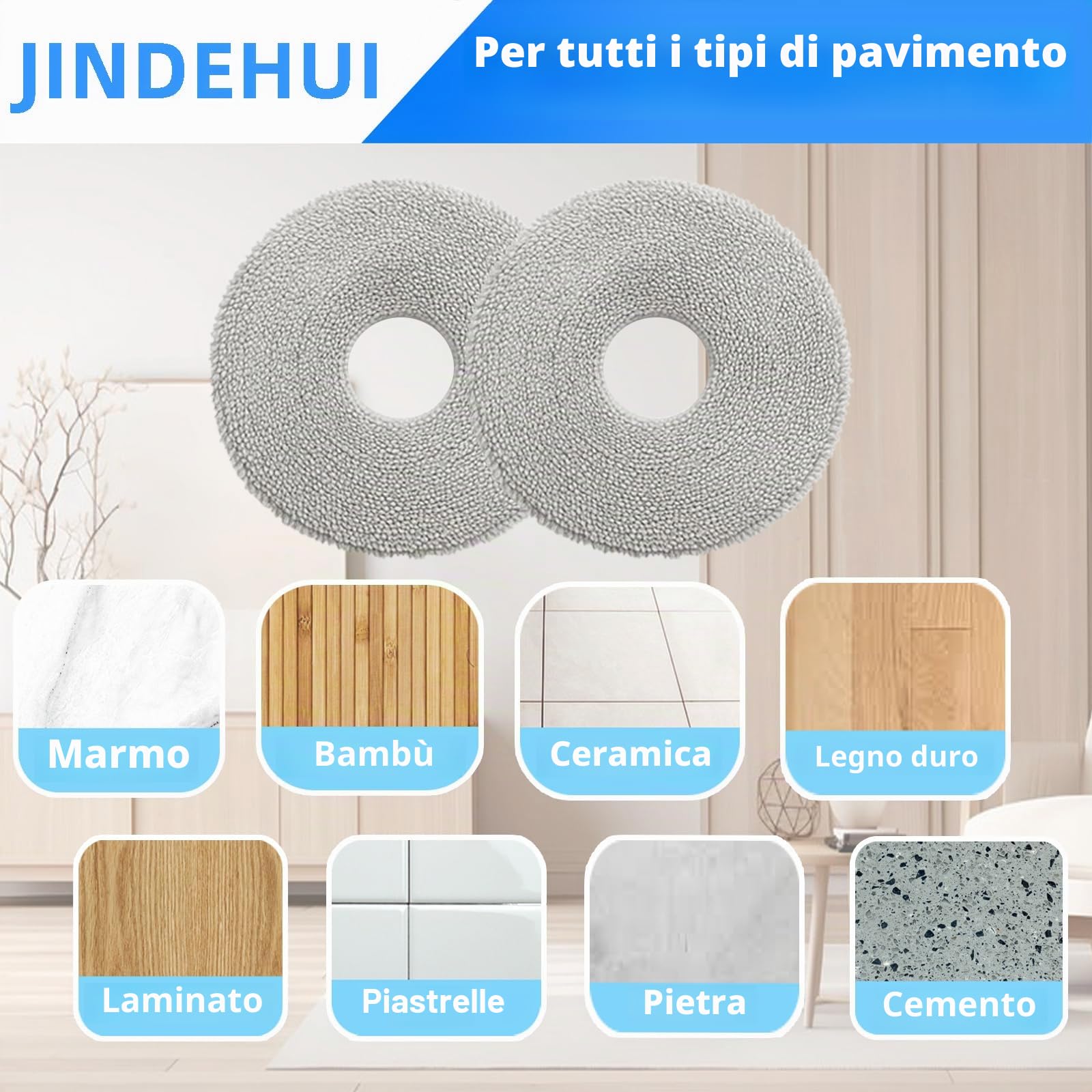 Kit Accessori Ricambi per Xiaomi Robot Vacuum X20+/X10 Plus,per Dreame L10s Ultra/L10 Ultra Robot Aspirapolvere, 1 Spazzola Principale, 6 Spazzole Laterali, 4 Filtro Hepa, 4 Panni Mop, 6 Sacchetti