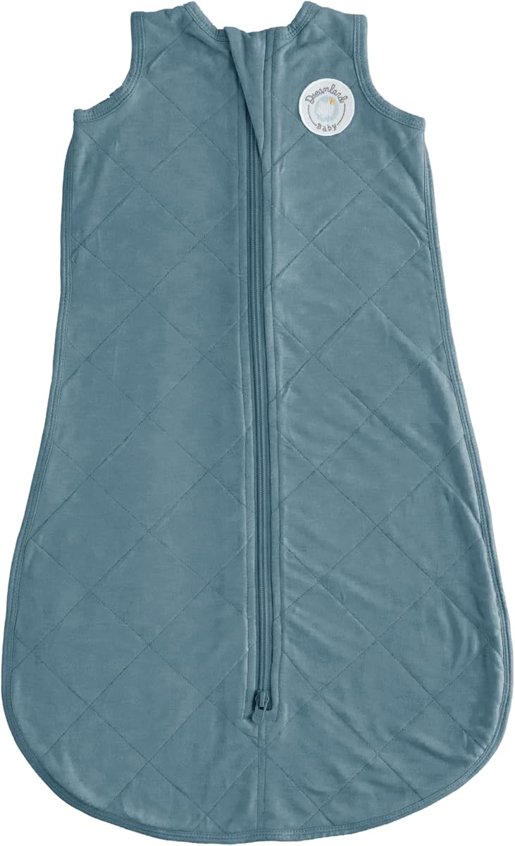 Dreamland Baby Lightweight Sleep Sack, Ultra-Soft Bamboo Viscose (Small) | 1.0 TOG Breathable Fabric, All Season, Gentle on Skin, Premium Baby Sleeping Bag w/ 2-Way Zipper, Mom-Owned US Business