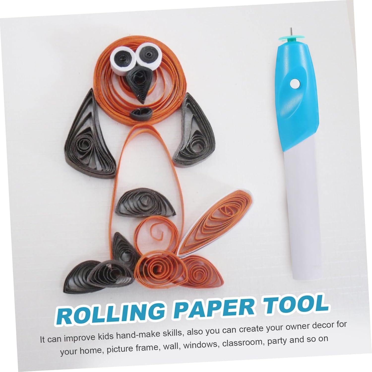 LIFKOME Electric Quilling Pen Paper Rolling Tool DIY Paper Quilling Accessory for Boys and Girls Adults