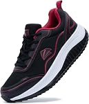 QAUPPE Womens Walking Shoes with Arch Support Orthotic Running Tennis Sneakers for Plantar Fasciitis Heel and Foot Pain Relief Nursing Shoes