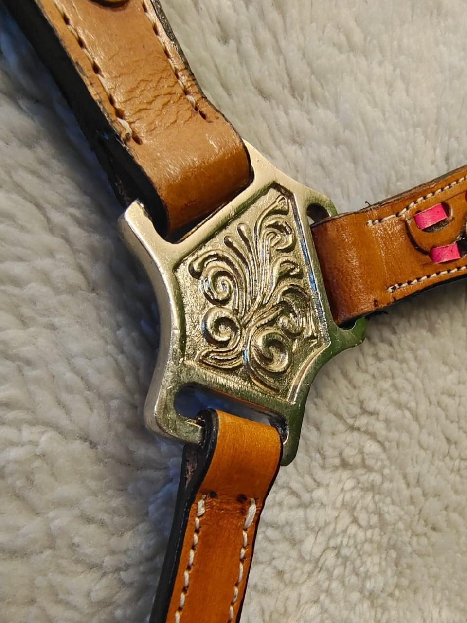 Deen, Enterprises Western Premium Leather Hand Carved Tooled Equestrian Trail Tack Set Headstall, Breast Collar & Reins Size Full : Sports & Outdoors