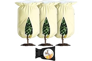 AIRSFISH 3 Packs 47"x72" Large Tree Covers Freeze Protection