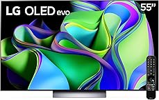 LG Pantalla OLED EVO 55" 4K Smart TV con ThinQ AI OLED55C3PSA