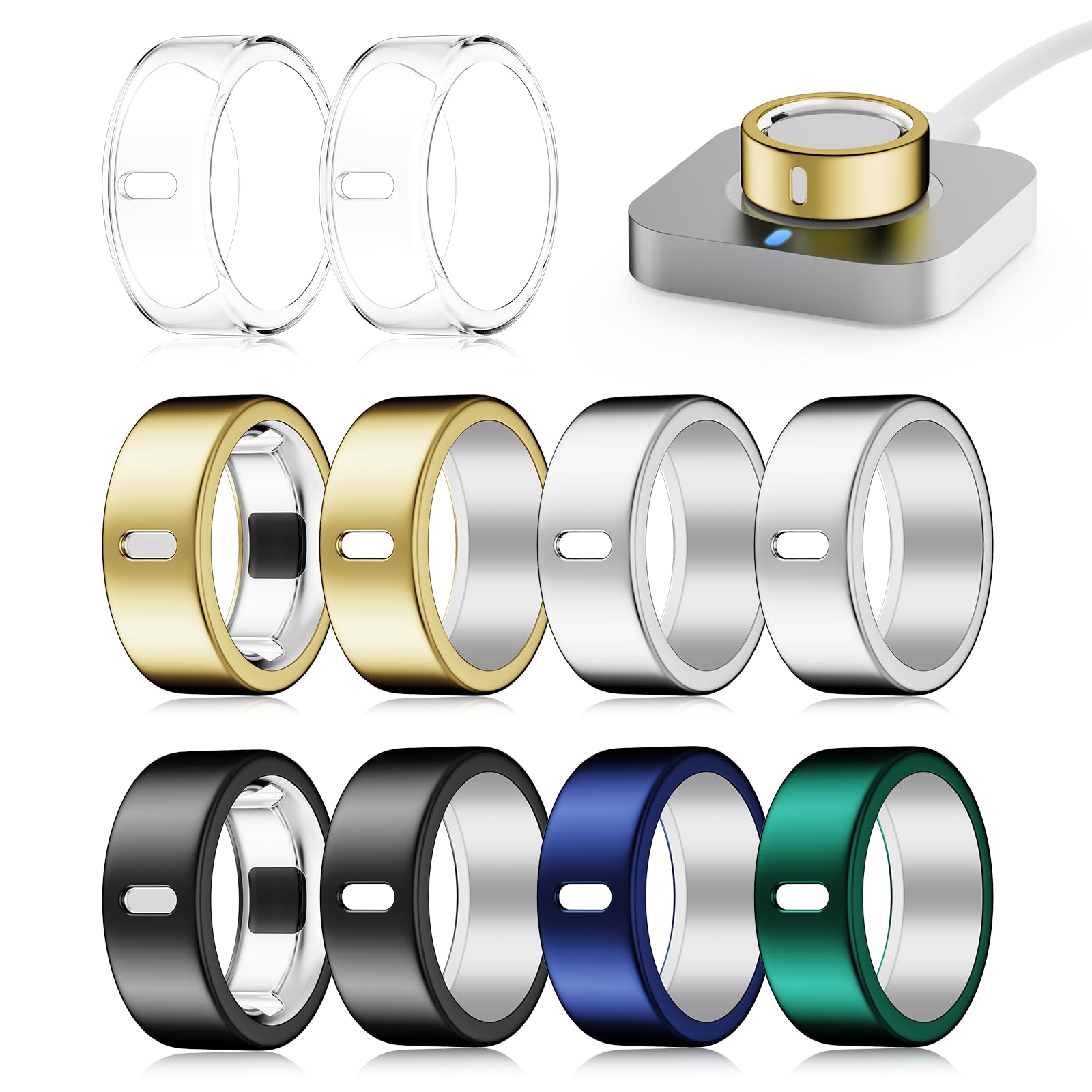 Cover Compatible for Oura Ring 4/Gen 3 Heritage/Horizon,Scratch Resistant