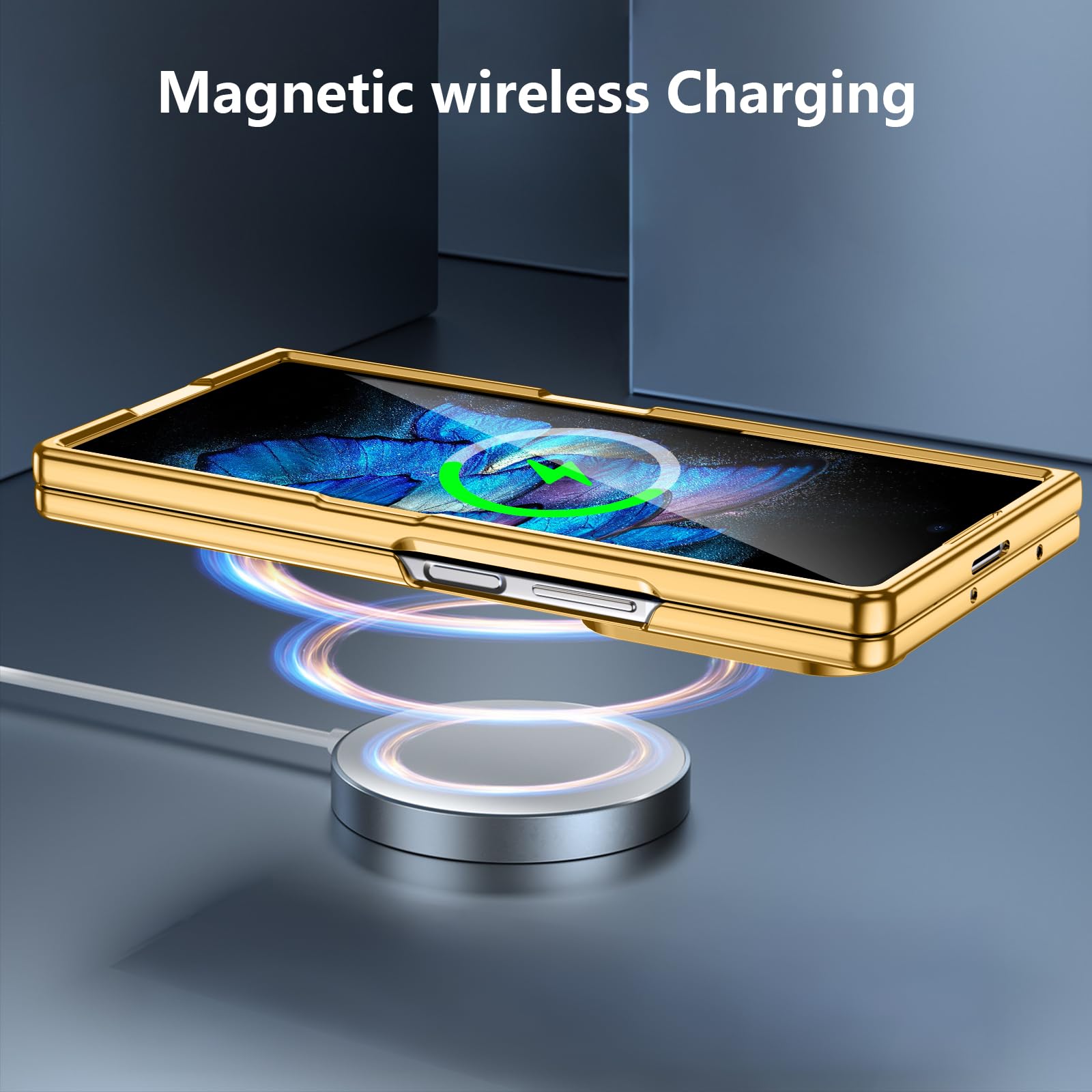 Custodia trasparente per Galaxy Z Fold 8 Ultra con supporto ad