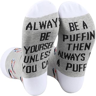BDPWSS Puffins Socks - Puffin Bird Lover Gift