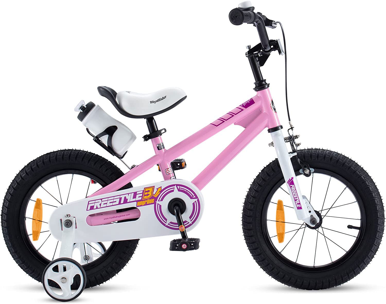 Royal Baby Freestyle Kinderfahrrad Jungen Mädchen mit Hand- und Rücktrittbremse Fahrrad 12 14 16 Zoll