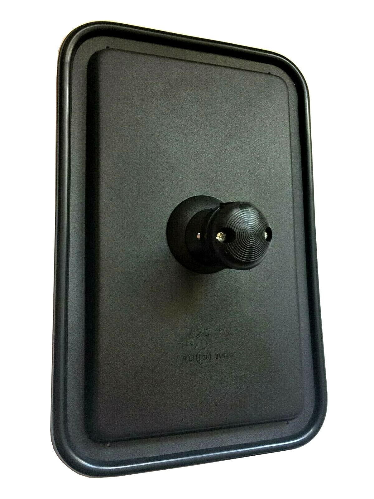Specchietto retrovisore laterale per escavatore, trattore, R1200, 324 x 208 mm, con supporto per specchio