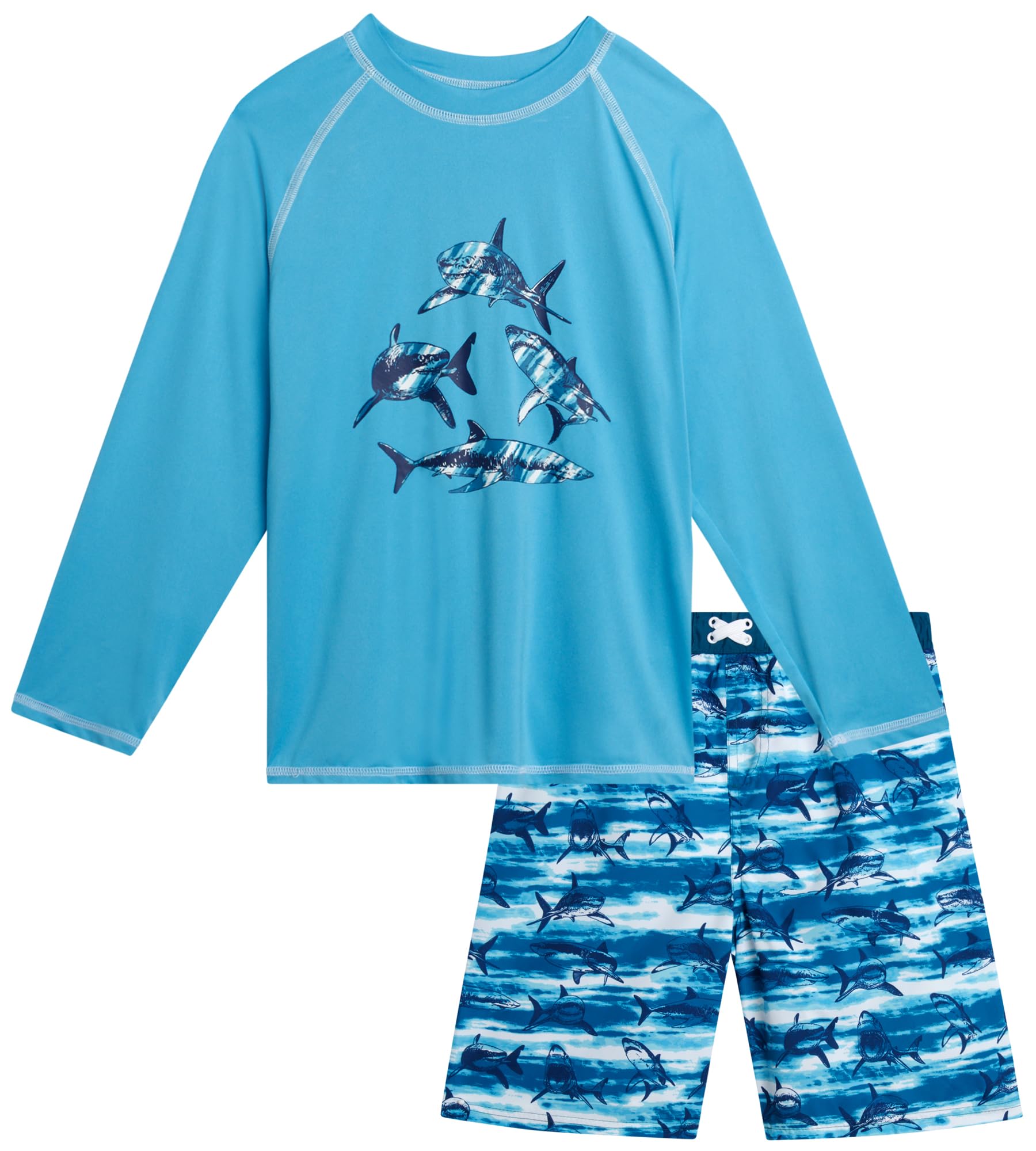 Snapklik.com : iXtreme Boys Rash Guard Set - 2 Piece UPF50+ Protection ...