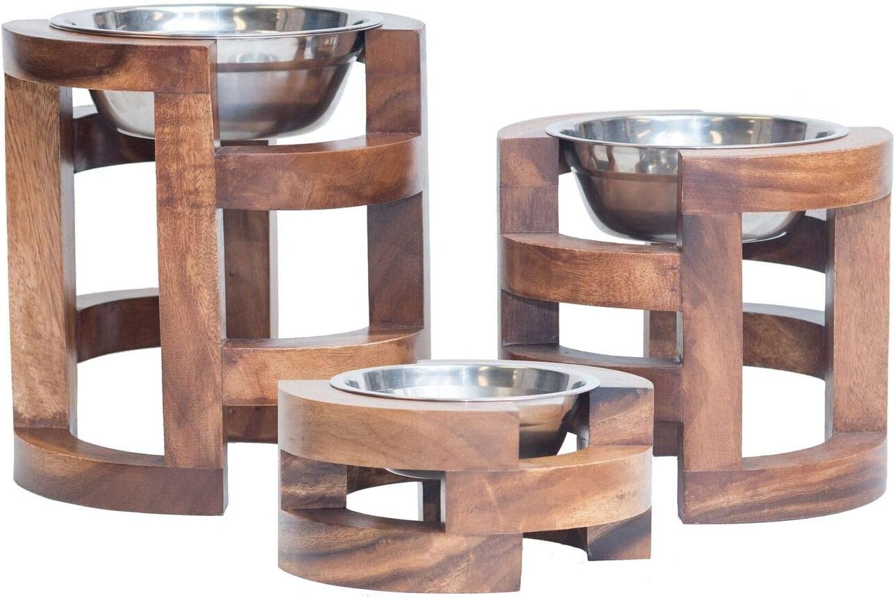 Elevated Feeder - Raised Dog & Cat Food Bowl