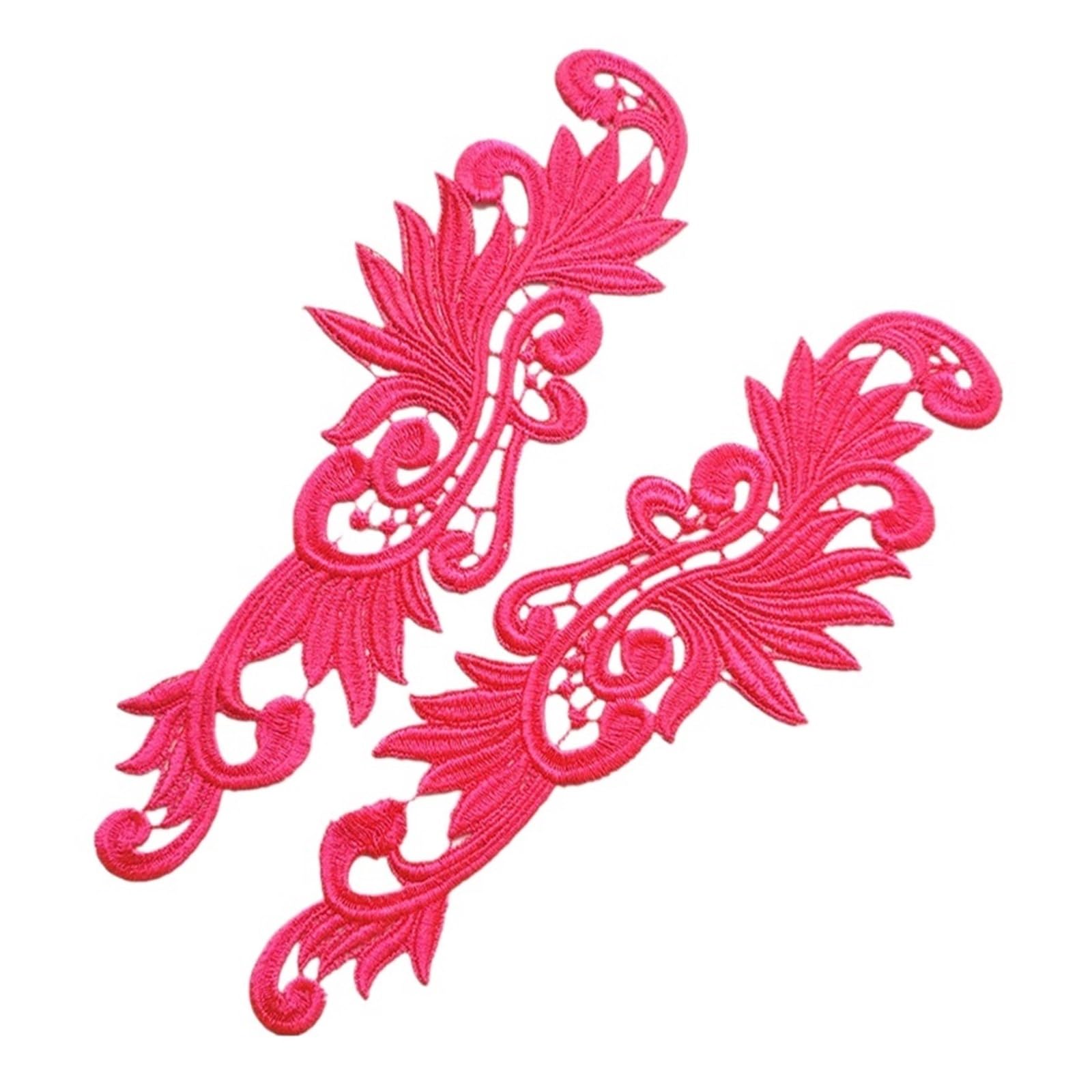 Applique de dentelle 3D brodée pour transformer vos tenues de scène et justaucorps