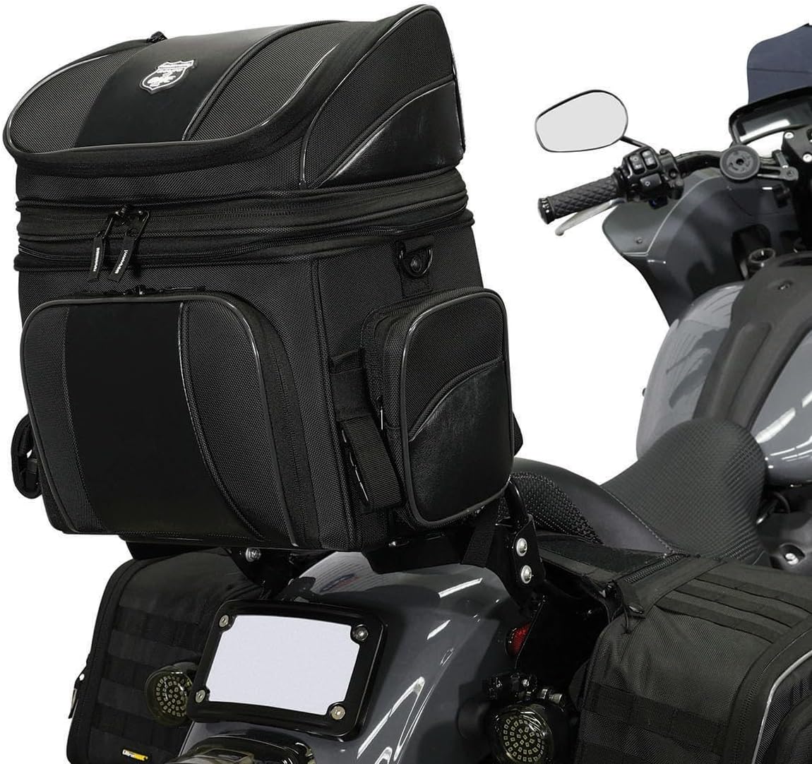 Nelson-Rigg USA Route 1 Getaway 2.0 Backrest Rack Bag