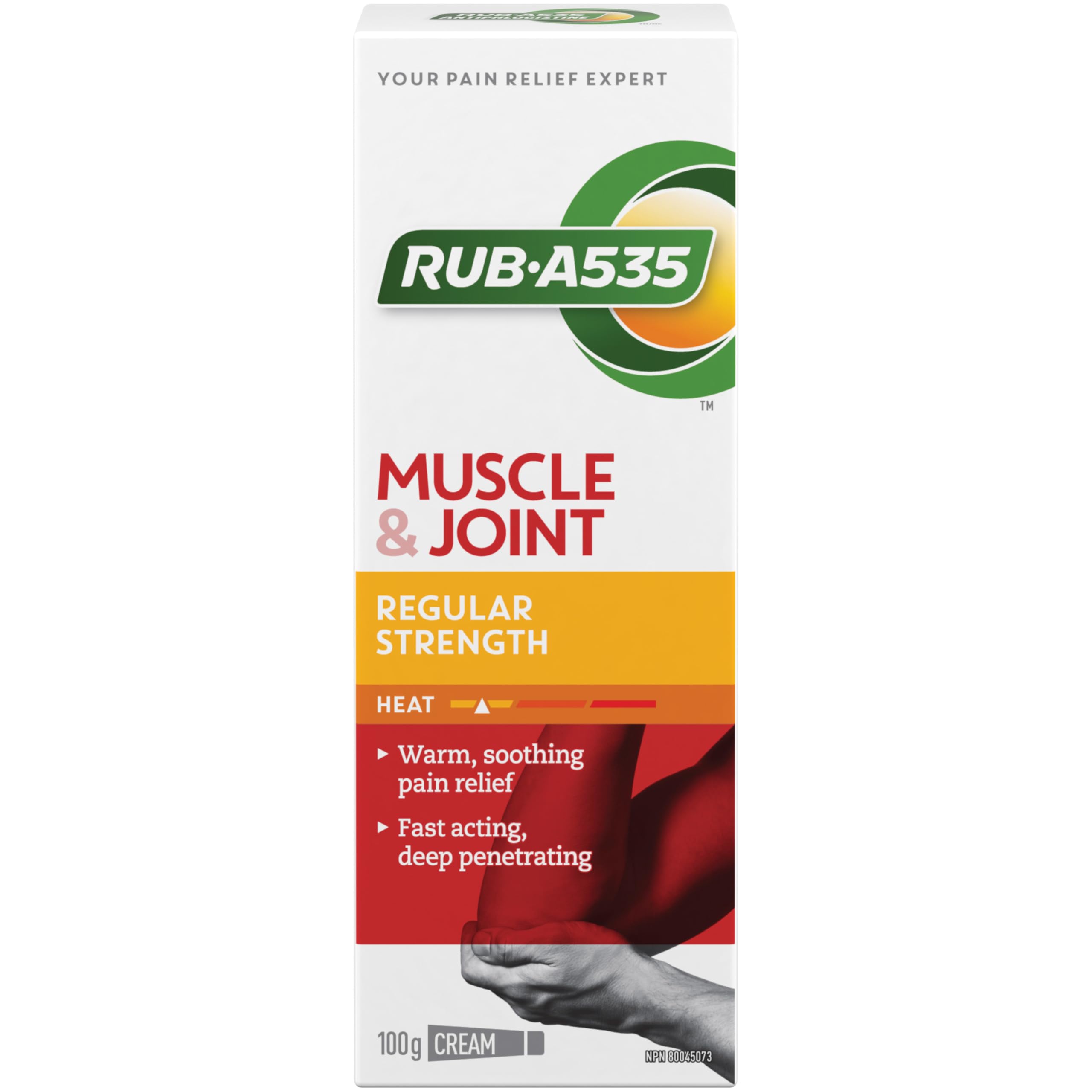 RUB A535 Regular Strength Heat Cream 100gm