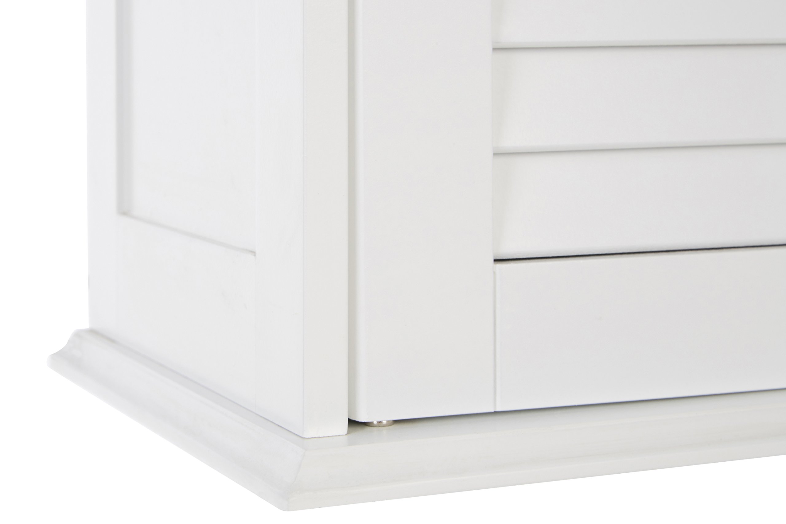 Premier Housewares Bathroom Storage Bathroom Wall Mounted With Double Shutter Door For