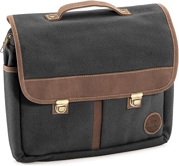 حقيبة تخزين Overland Outfitters Grab & Go - تناسب جيب رانجلر JK ، JL ، Gladiator JT 2007-2022 - متوافق مع Molle - أداة ، لوازم ، منظم تخزين التروس - قماش وجلد ممتاز ، 12 بوصة ، أسود