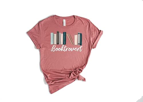 Booktrovert Shirt,Reader Gifts Shirt,Bookstagram Shirt,Book Lover Gift,Xmas Gift For Book