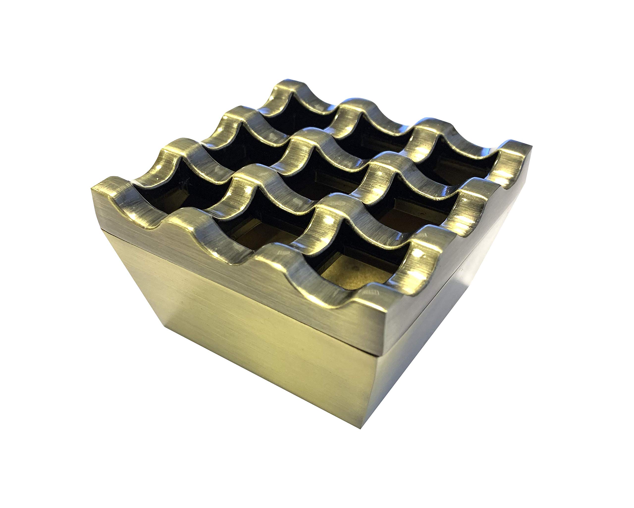 9 Holes Windproof Smoking Ashtray