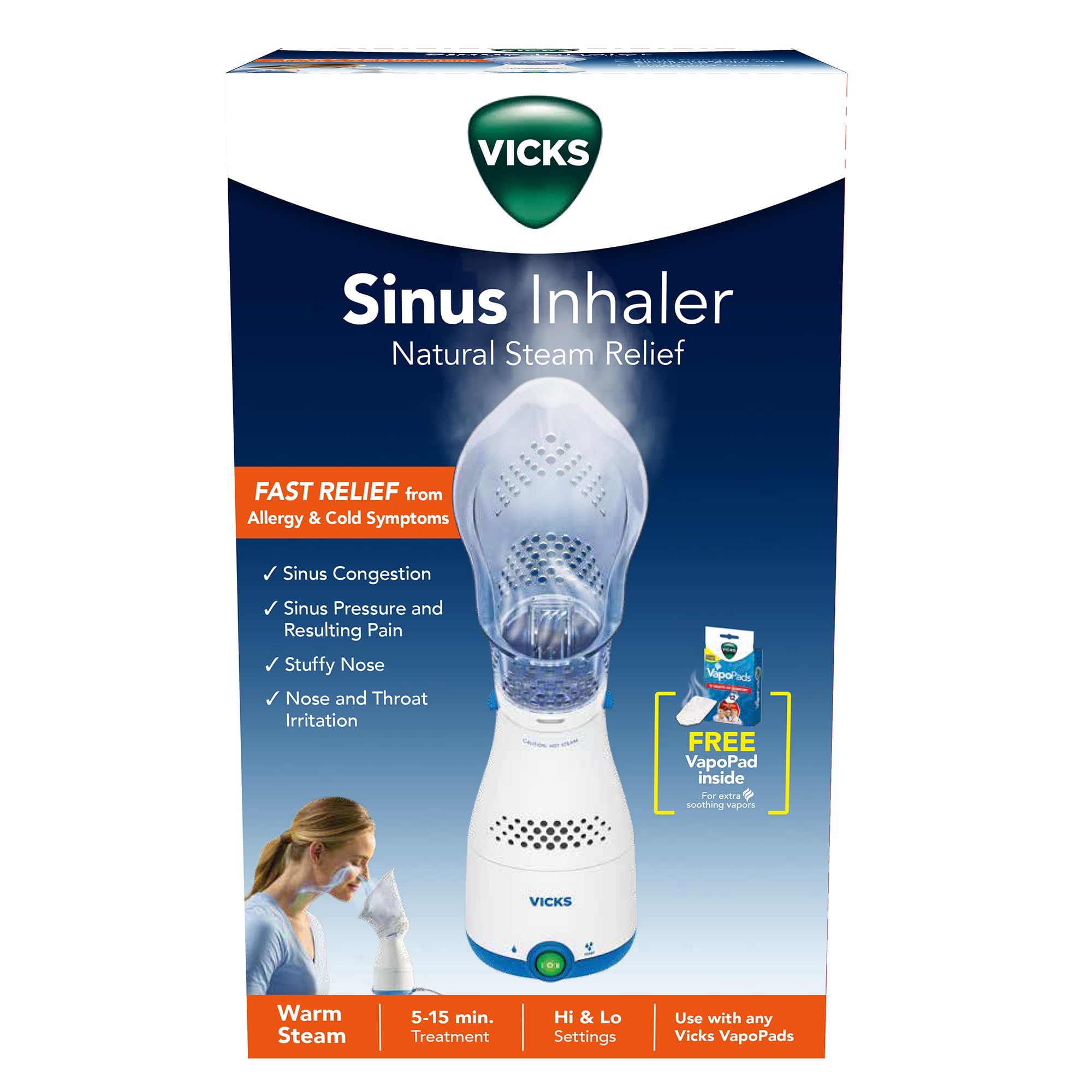 Vicks Sinus Inhaler for Sinus Relief, Works with VapoPads (1 Included) — Amazon image 11