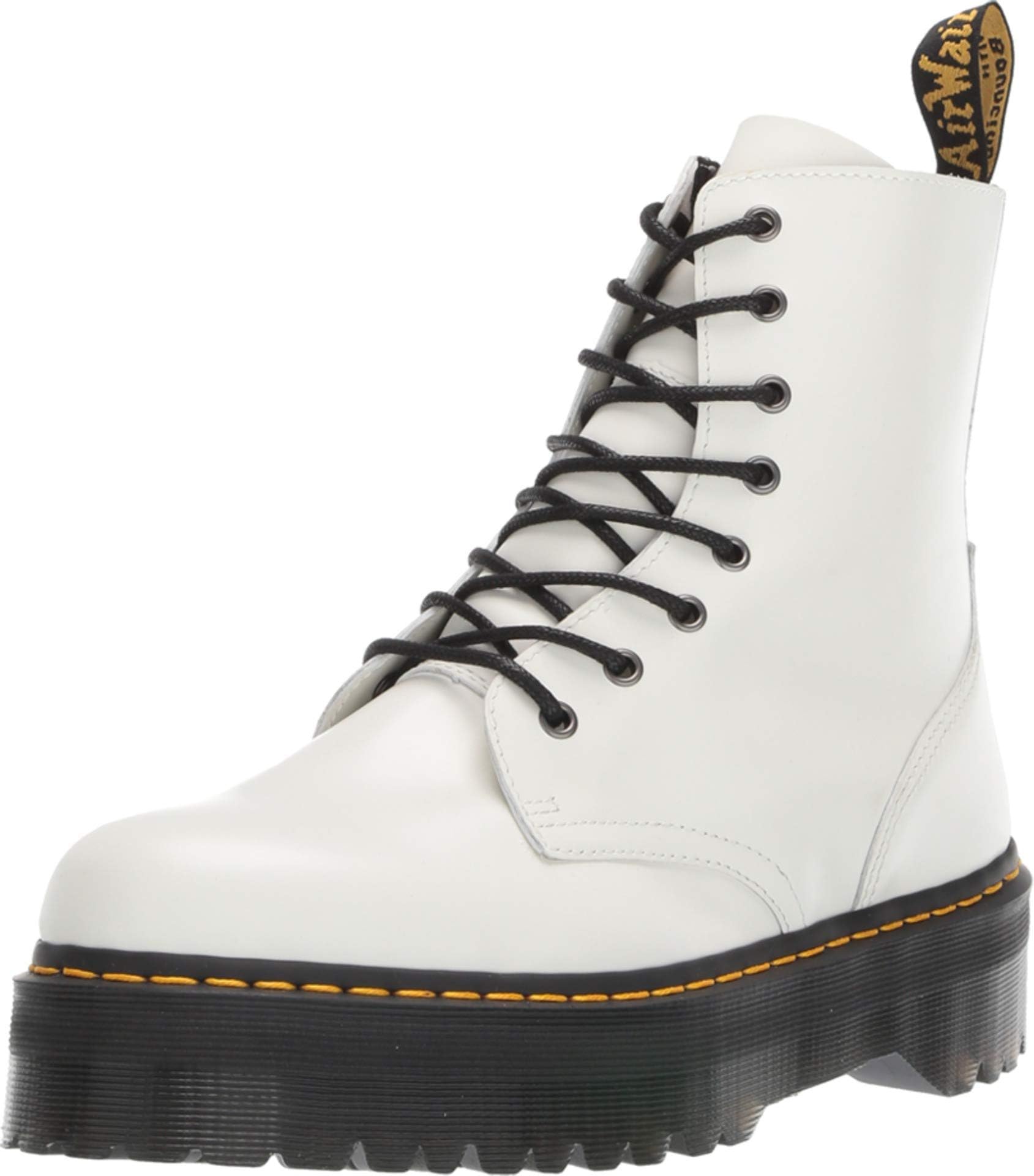Dr. Martens Women's Jadon 15265100 Climbing Shoes, White, 12 Men
