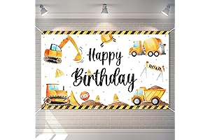 Construction Birthday Banner