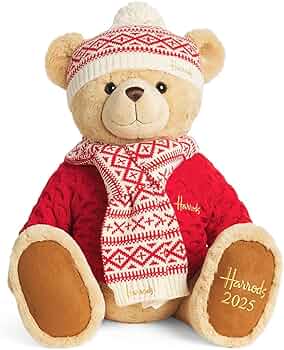 palace skateboards harrods BEAR ぬいぐるみ Amazon.co.jp: Harrods Christmas Bear 2025 ALFIE [アルフィー] くま