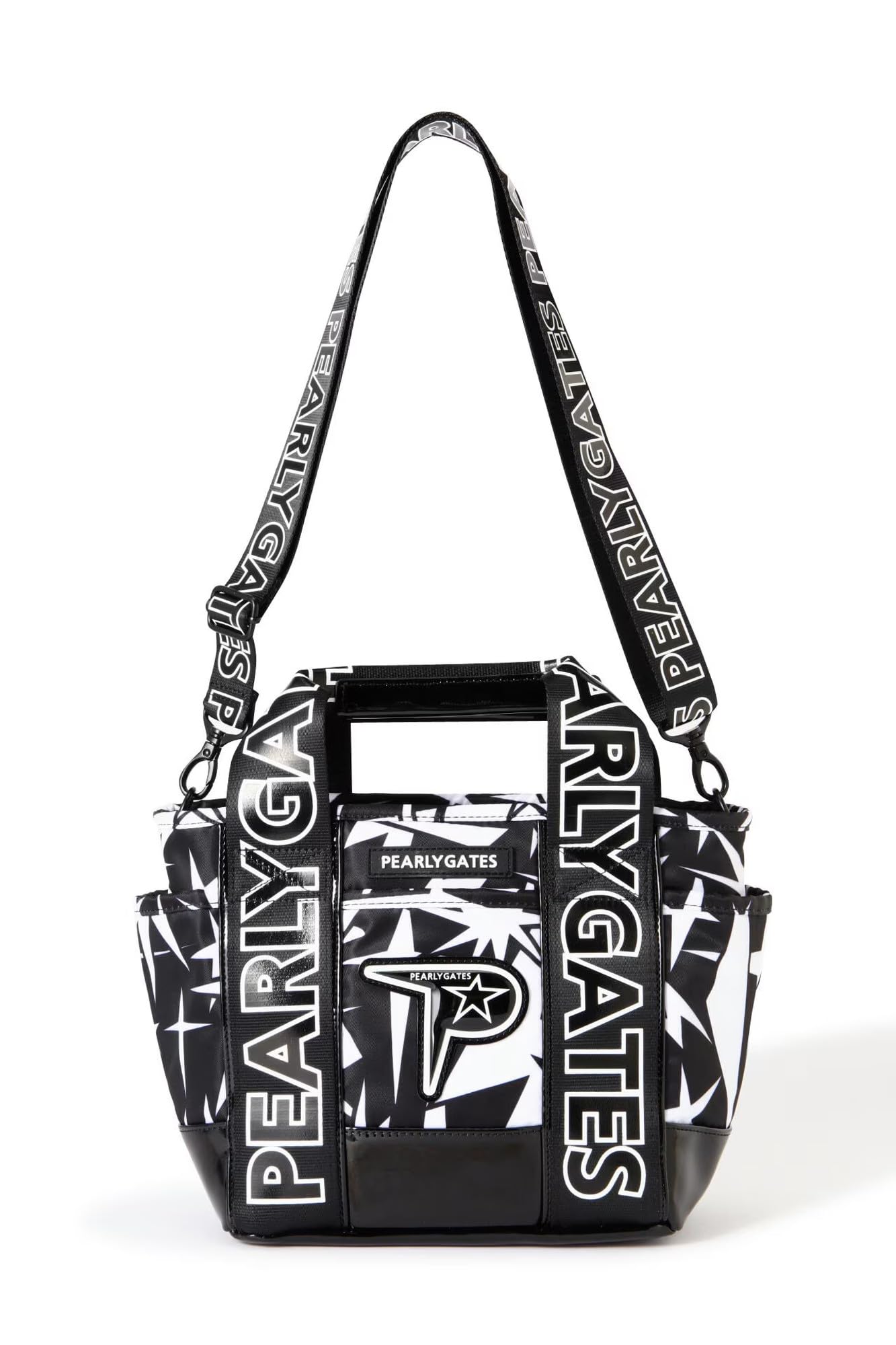 美品！完売品！パーリーゲイツ ショルダートートカートバッグ ギザ星柄シルバー⭐︎ 美品！完売品！パーリーゲイツ ショルダートートカートバッグ ギザ星柄