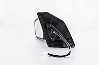 Vista 3 de Dependable Direct Espejo lateral del lado del conductor pintado en negro no calefactado no plegable para Toyota Corolla LE, S