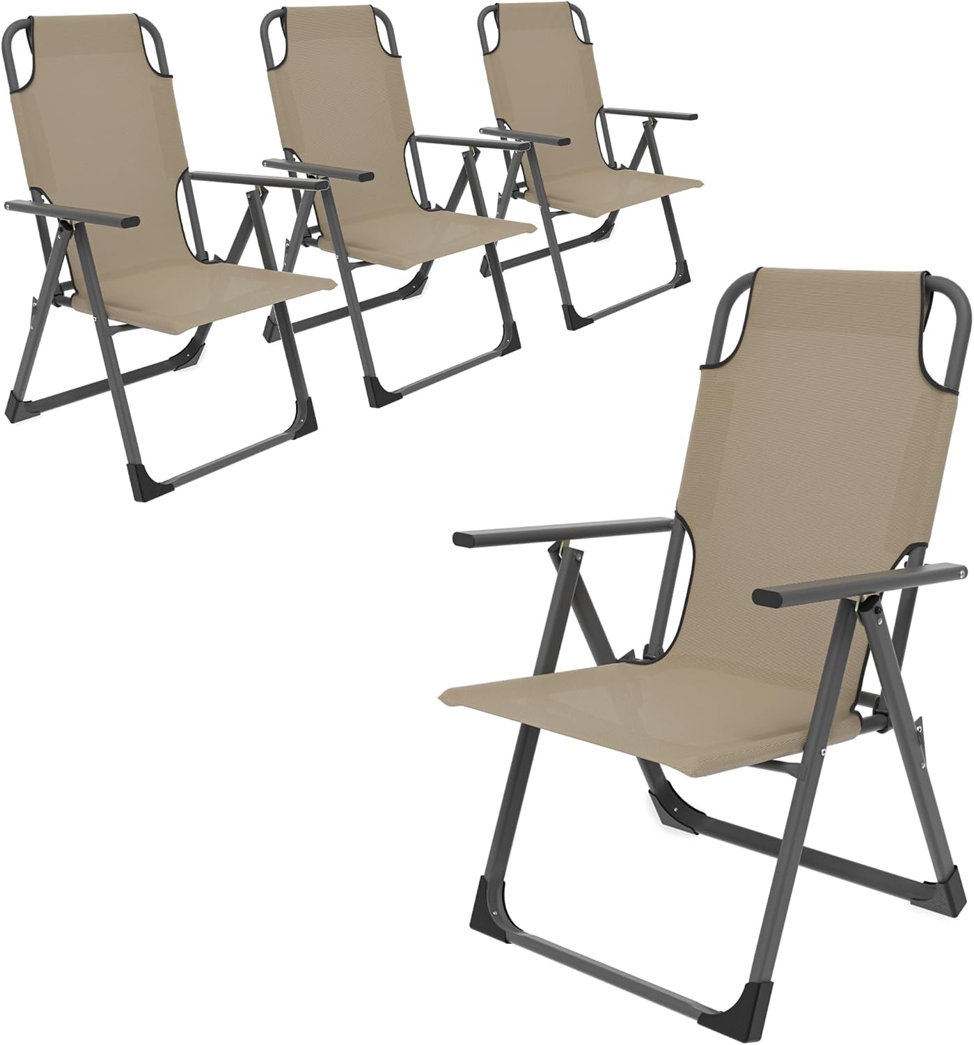 UDPATIO Outdoor Dining Chairs Set of 4, Heavy Duty