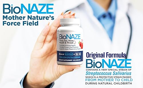 Miniatura 5 de Probiótico Oral BLIS K12 y BL-04 para Senos Paranasales, Cálculos Amigdalinos, Mal Aliento, Goteo Postnasal, Garganta, Boca, Dientes e Intestino