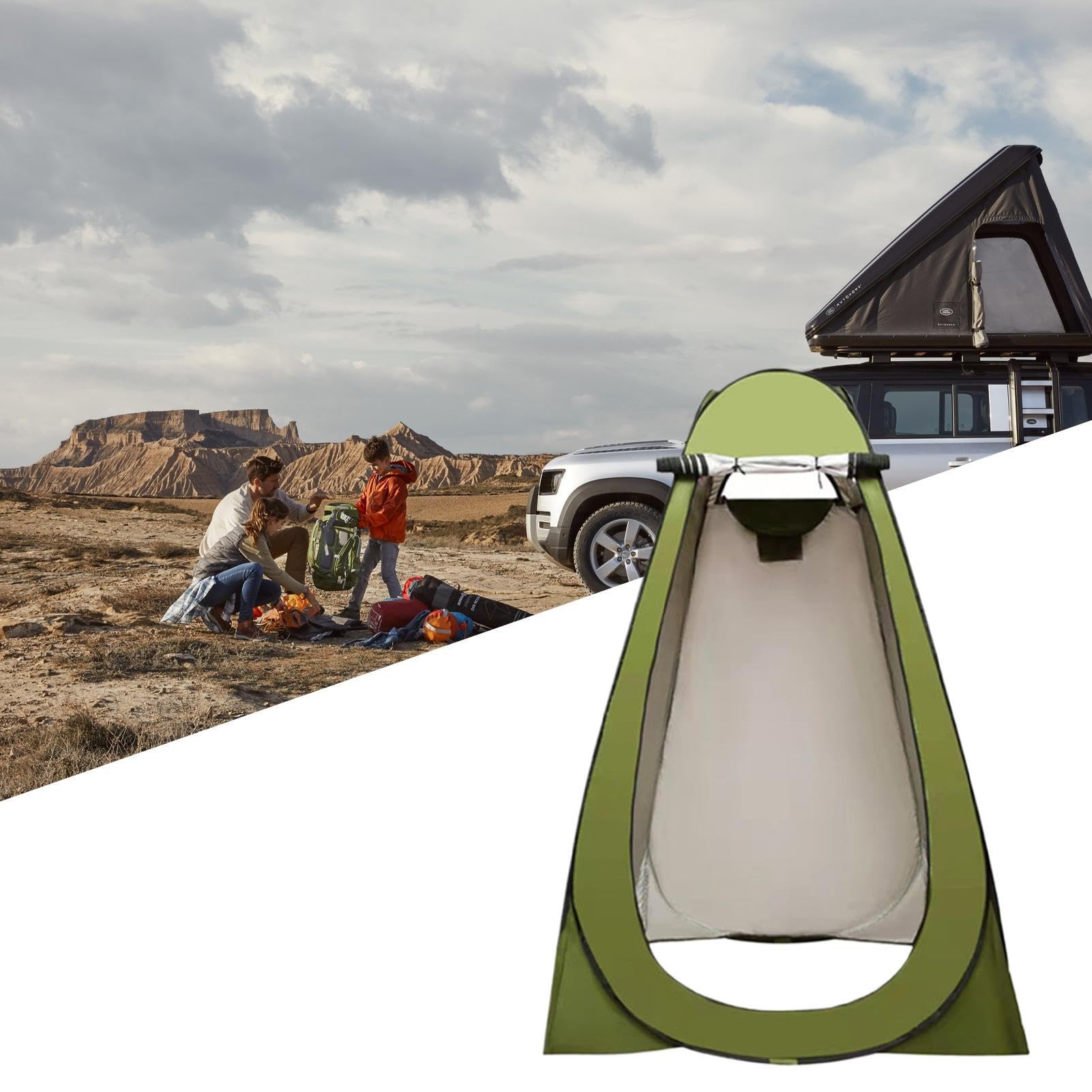 Cabina intima portatile, tenda per toilette all'aperto, versatile rifugio caldo, igiene per escursioni e viaggi, protezione privata per adulti e bambini, campeggio in montagna all'aperto, servizi