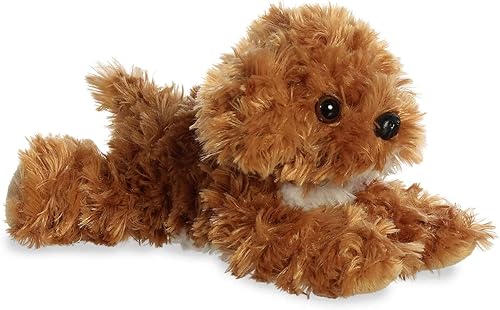 Miniatura 31 de Aurora® Adorable Mini Flopsie™ Scruff™ Animal de peluche, mini compañeros listos para aventuras juguetonas, para niños de todas las edades, niños