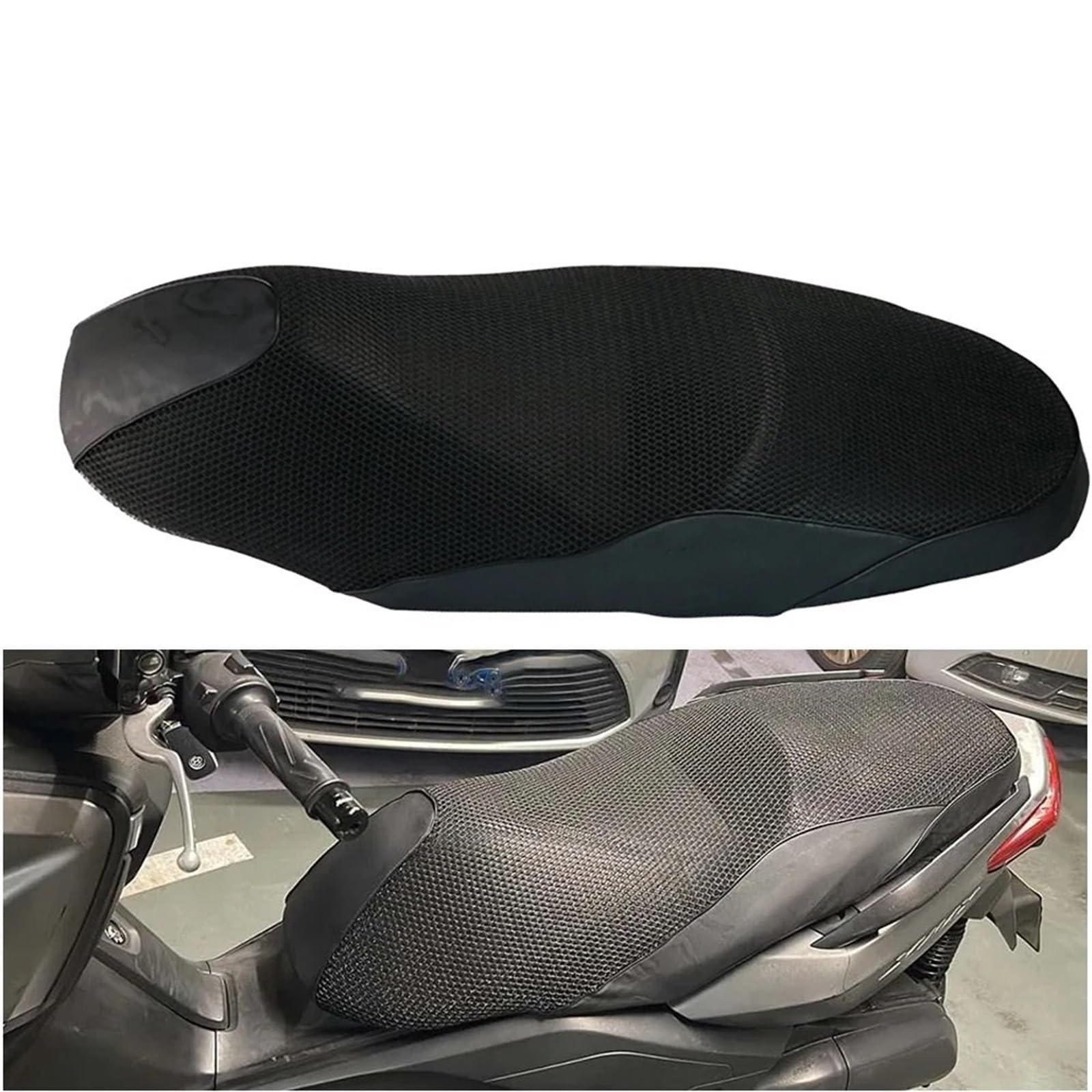 osłona termiczna Motocyklowa siatka przeciwsłoneczna oddychająca poduszka na siedzenie pokrowiec termiczny do YAMAHA XMAX 300 125 250 400