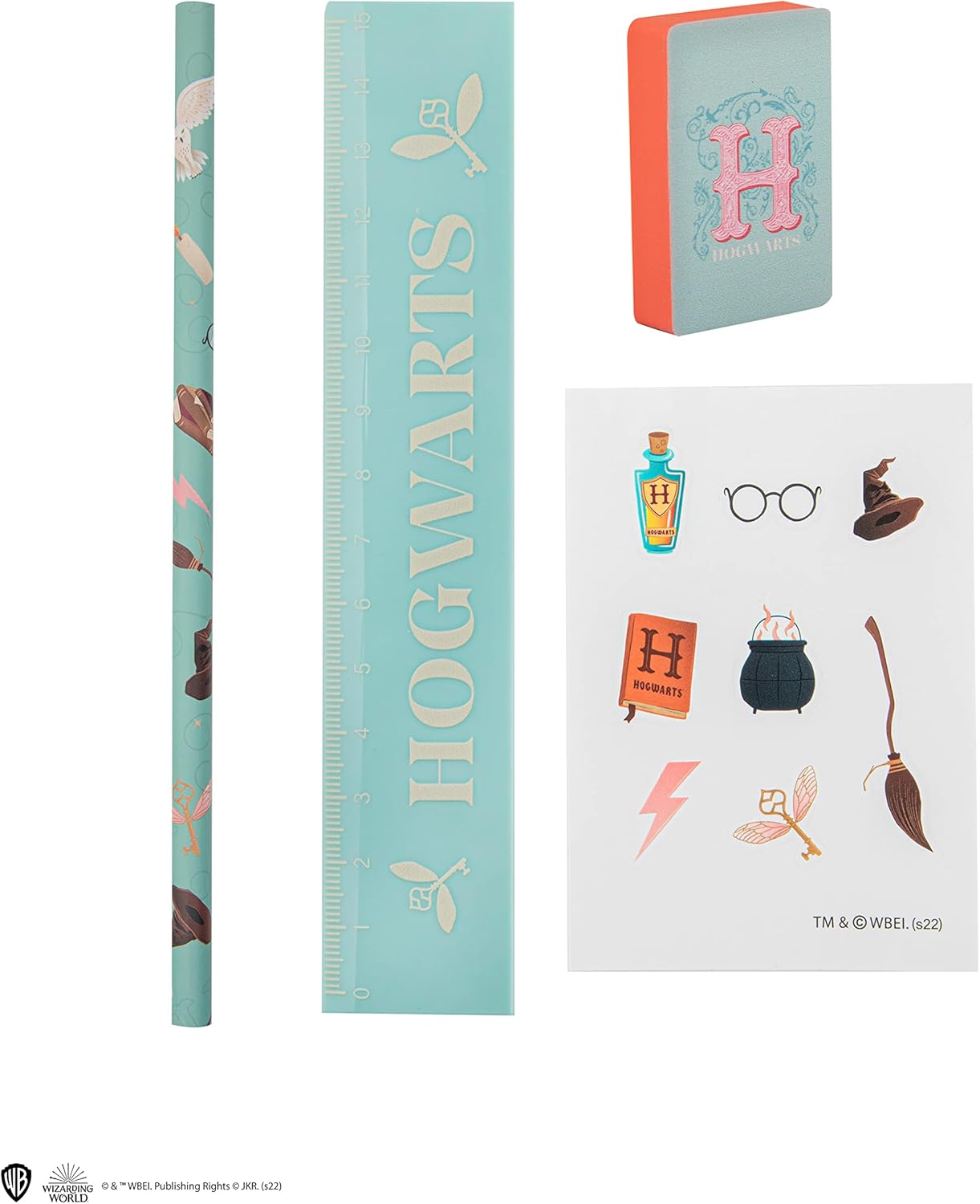 HARRY POTTER PAPELERIA-Hogwarts FANTASY-4895205606715 Pencil Cases, Multicoloured (26242)