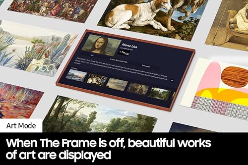 Miniatura 3 de SAMSUNG Serie QLED 4K LS03B The Frame Quantum HDR, modo artístico, pantalla de visualización de 43 pulgadas, mate antirreflectante, soporte de pared