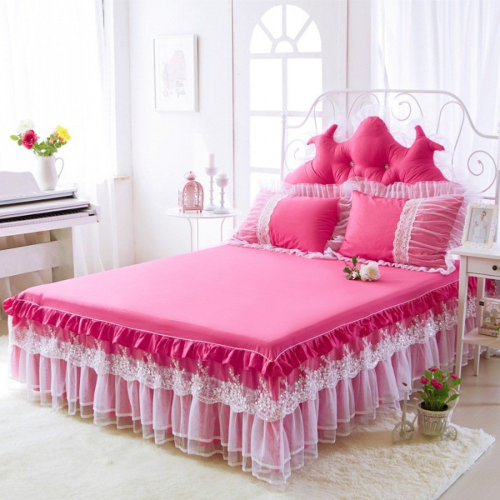 Dessus de lit en dentelle mousseline de soie pour envelopper votre lit de douceur 180x200