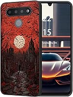 Vista 11 de Funda protectora duradera para LG Stylo 6 para LG Stylo 6 2020 6.8 pulgadas, diseño de hojas de aguacate