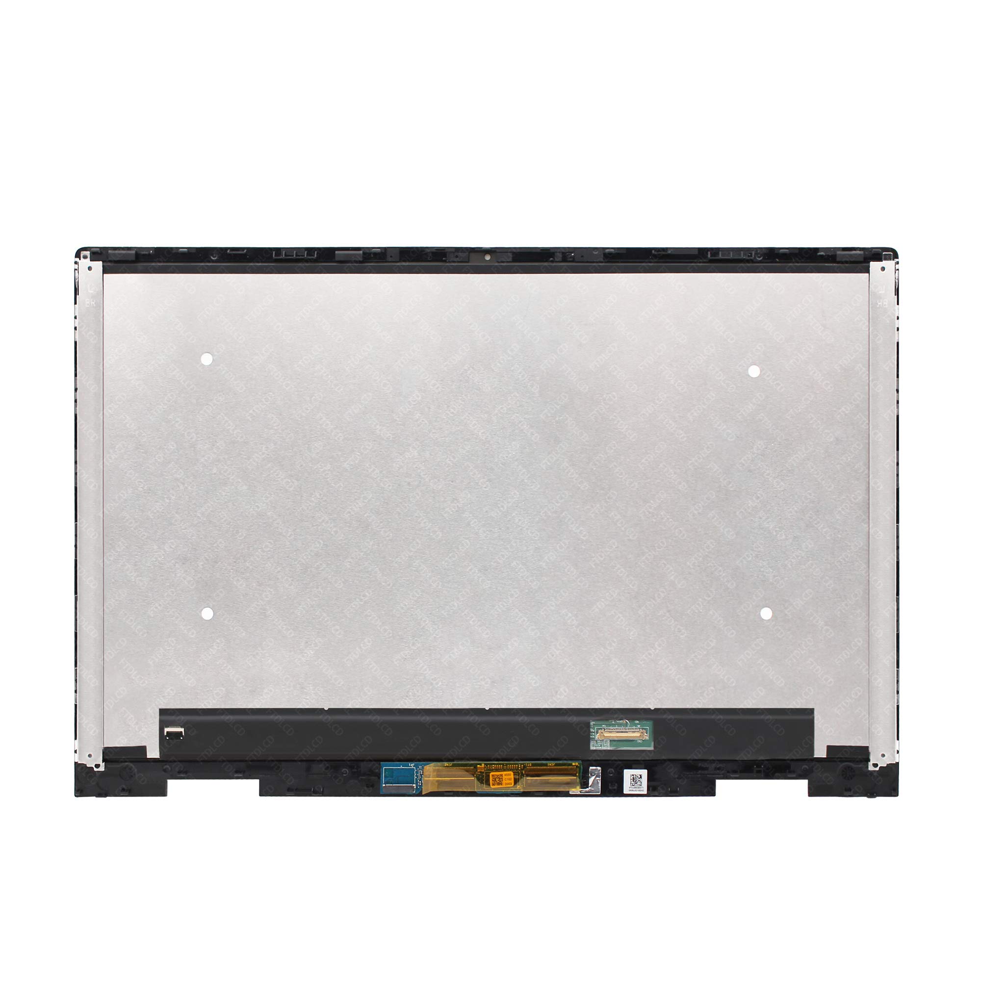 15.6 Zoll FHD LED LCD Touchscreen Digitizer Display Bildschirm Assembly Ersatzteil für HP Envy x360 Convertible 15-ee0780ng 15-ee0154ng 15-ee0155ng 15-ee0157ng 15-ee0158ng 1920x1080 mit Rahmen