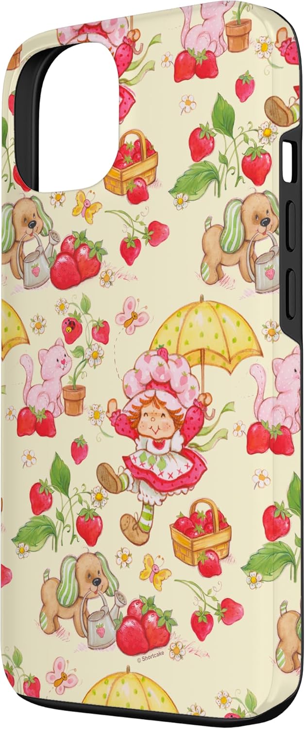 Strawberry Shortcake & Pets Vintage Retro Logo Case for iPhone 13