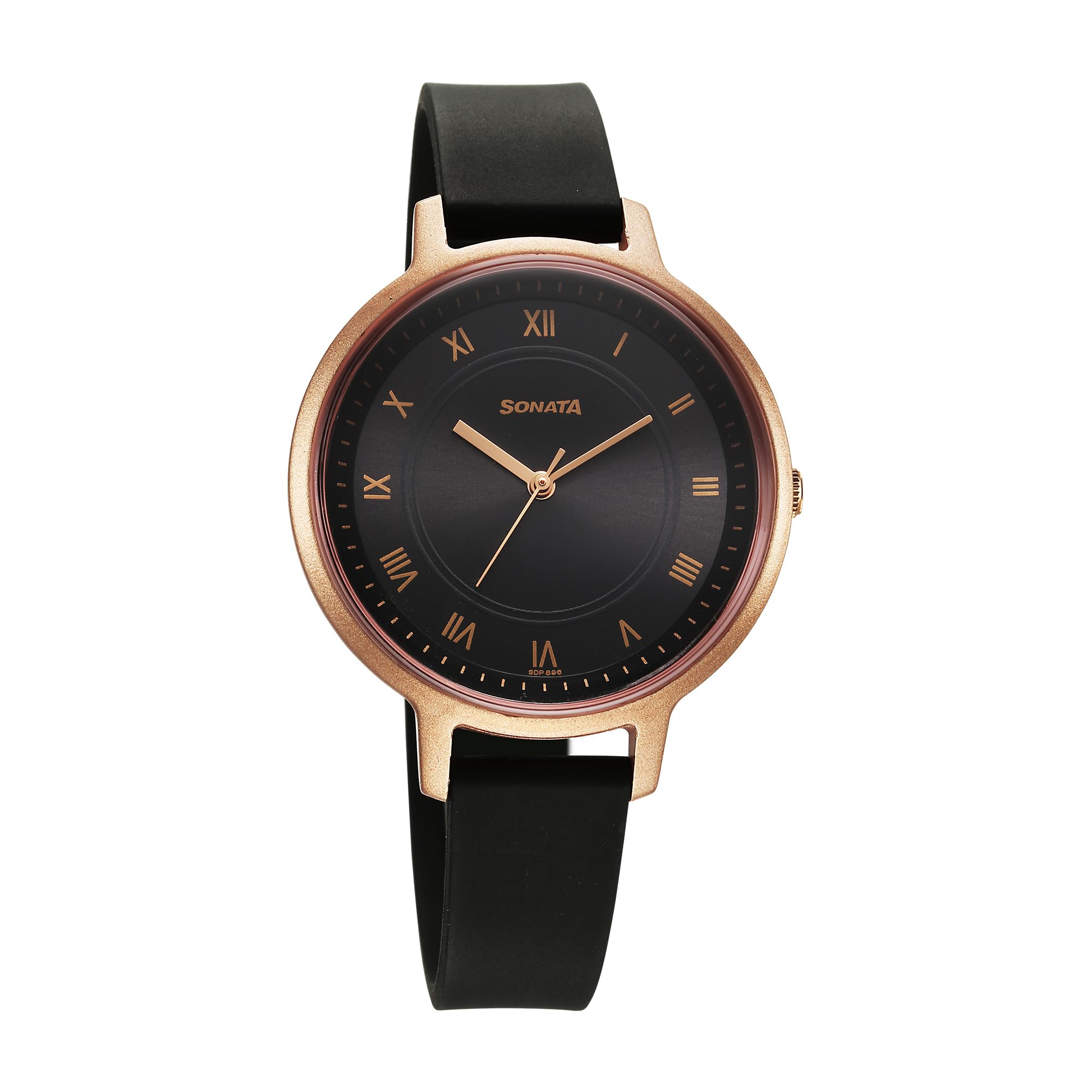 Sonata Splash Quartz Analog Black Dial Plastic Strap Watch for Women_87049PP21W (B0D2X2HV1J) Amazon Price History, Amazon Price Tracker