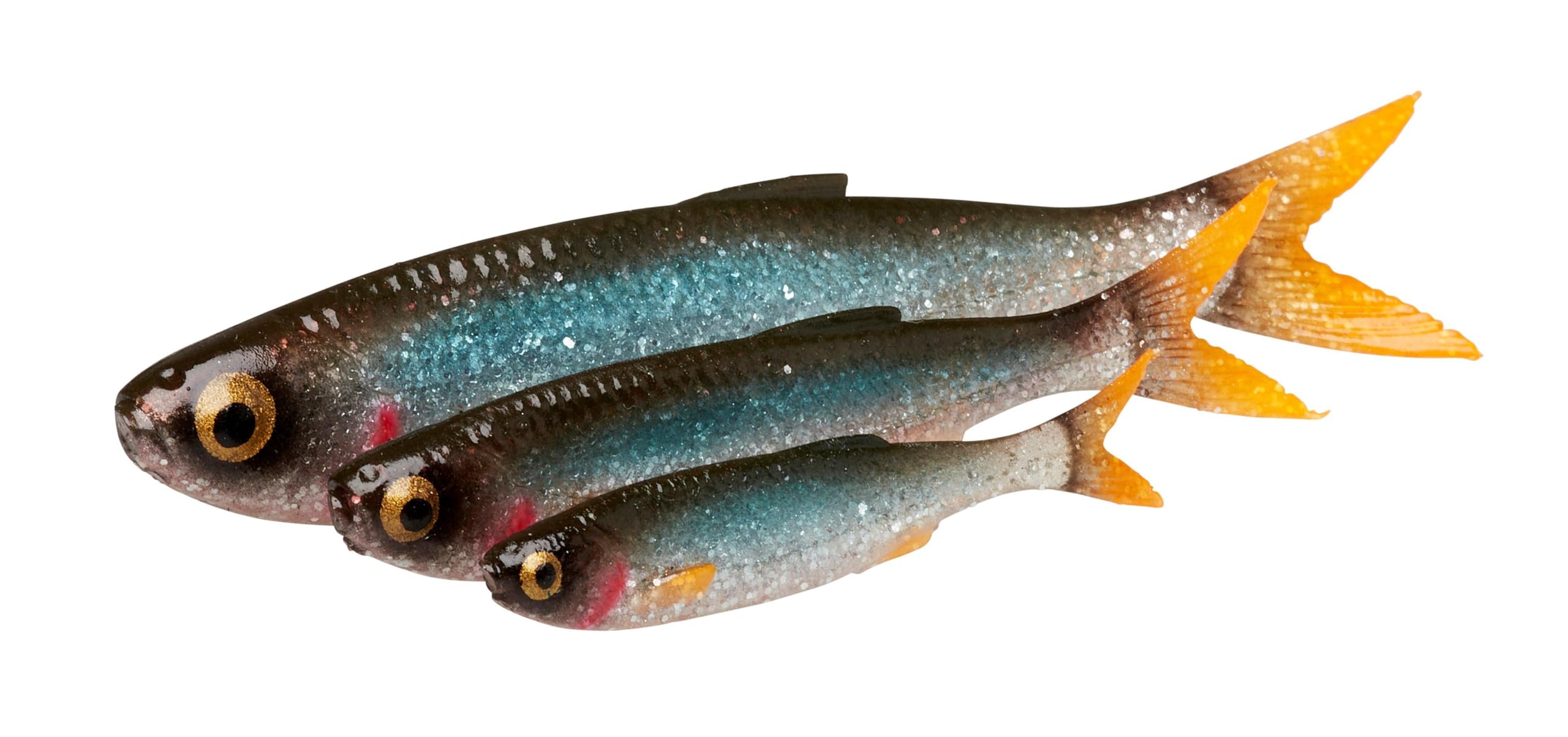 Savage Gear Craft Dying Minnow – Ultra-Realistic Soft Plastic Bait for Freshwater & Saltwater Fishing, Natural Swimming Action, Perfect for Perch, Bass, Zander & Multi-Species Anglers Perch 7.5 cm
