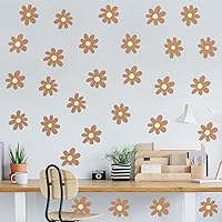 Vista 4 de BBTO Calcomanía de Pared de Margaritas Calcomanías de Vinilo de Pared de Flores Pegatinas de Margaritas Calcomanías Florales Despegar y Pegar