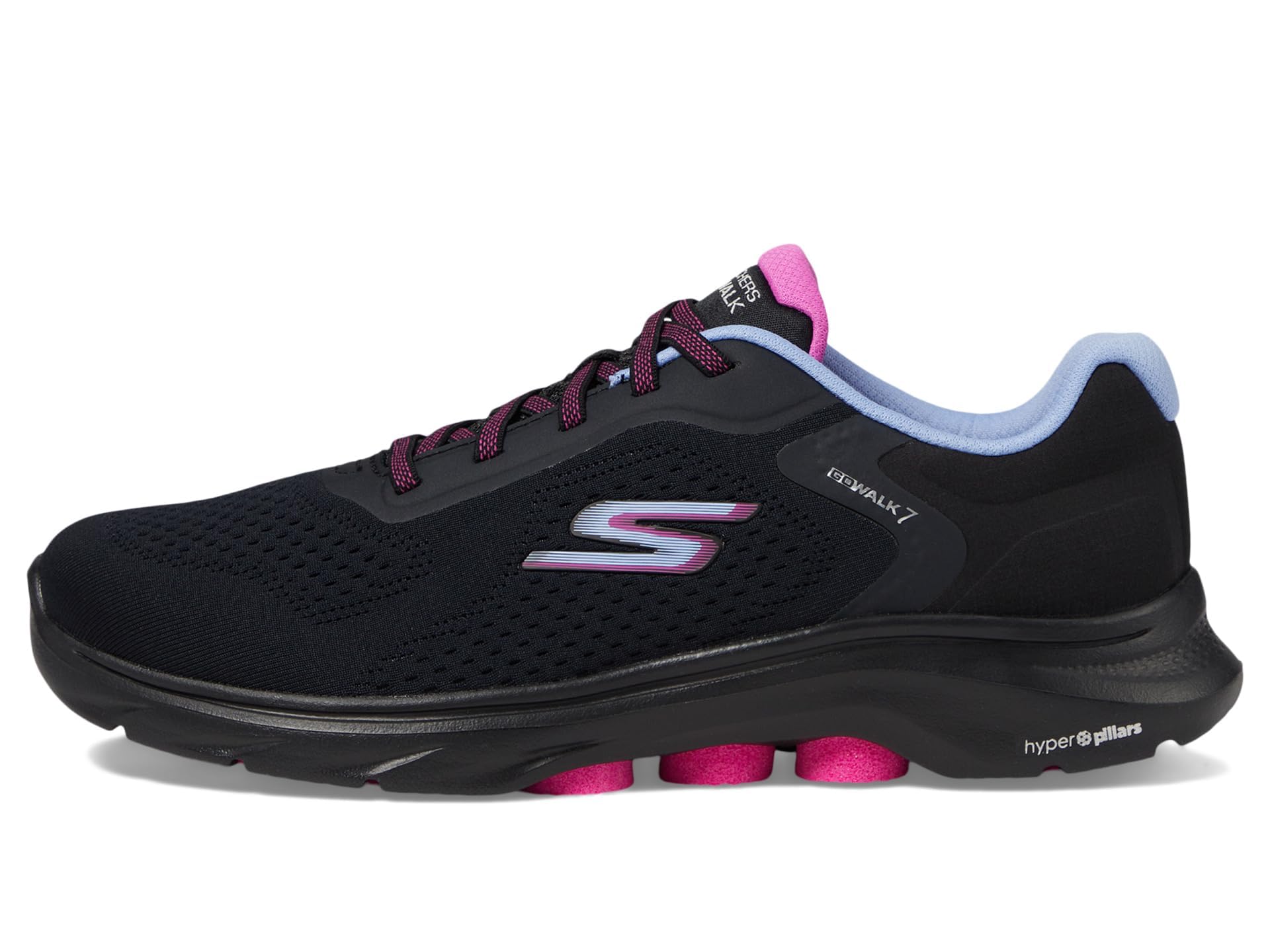 Skechers Kobiety Go Walk 7 – Cosmic Waves Athletic Walking Sneaker SneakerAdidasy