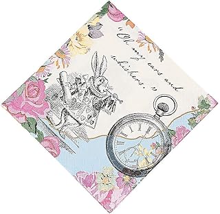 Fun Express - Truly Alice Beverage Napkins for Party - Party Supplies - Licensed Tableware - Licensed Napkins - Party - 20 Pieces