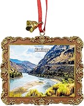 Kamloops Canada Travel Souvenir Xmas Tree Ornament Hanging Pendant Home Christmas Party Decoration